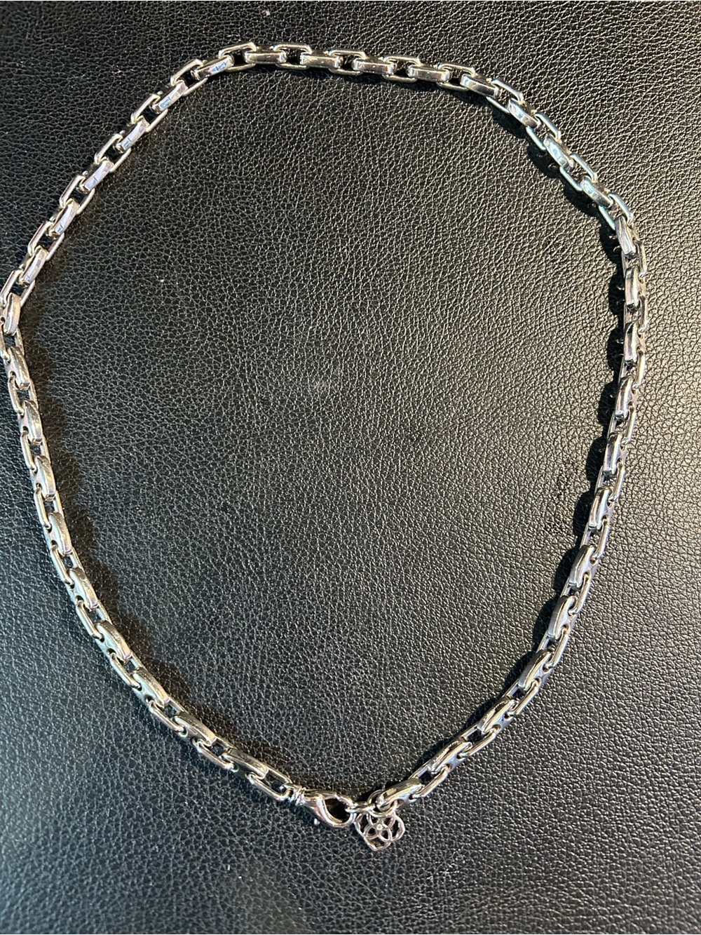 Kendra Scott Silver chain Link Necklace